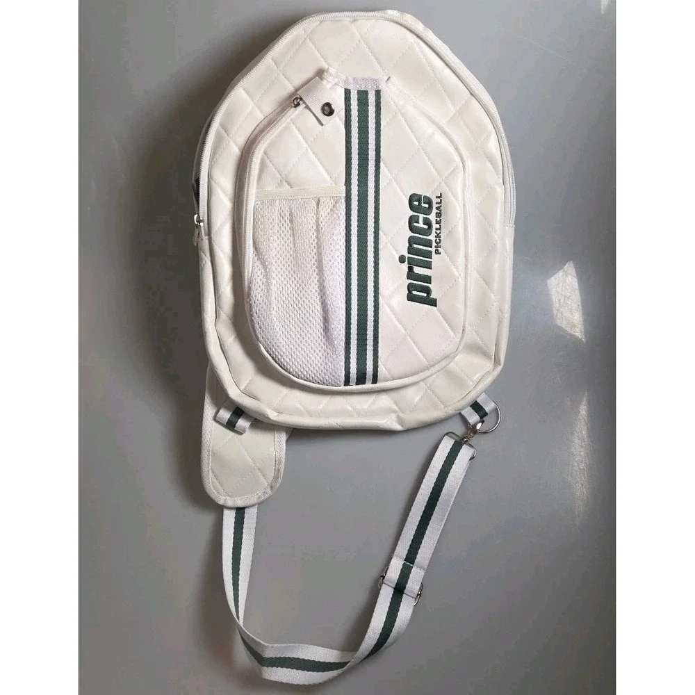 NWT Prince Sports Pickleball White Sling‎ Bag